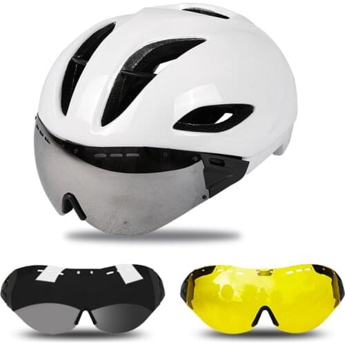 2020 Costelo Cycling Light Helmet MTB Road Bike Helmet Bicycle Helmet Speed Cobra 3 Ciclismo Goggles Safe Men Women 230g