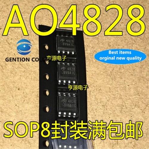30Pcs 4828 AO4828 MOS FET SOP-8 in stock 100% new and original