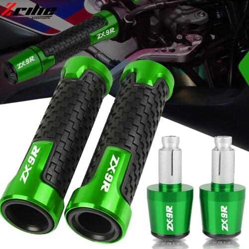 Motorcycle Aluminum Parts Handlebar Grip Ends Handle Bar Grips For KAWASAKI ZX9R ZX 9R ZX9 R ZX-9R 1998 1999-2003 2002 2001 2000