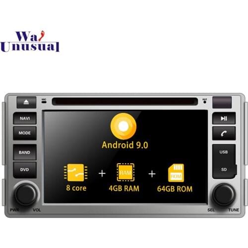 6.2'' Octa Core Android 9.0 Car Radio Player For Hyundai Santa FE 2006 - 2012 Stereo Auto Car Car GPS Navigation system 2 Din