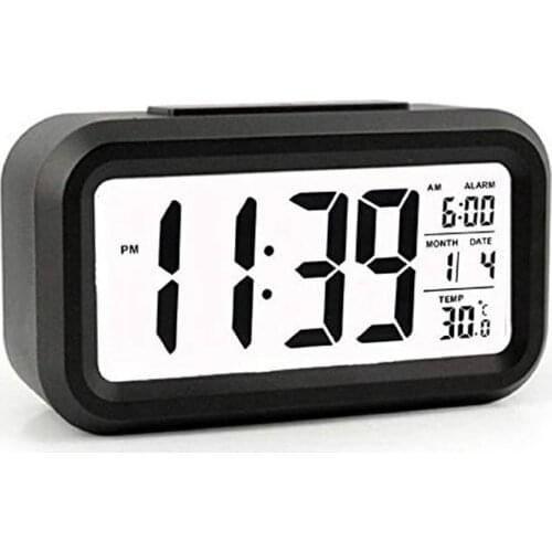 Battery Operated Long Battery Life Alarm Clock Digital Alarm Clock Backlight Snooze Function Large Digit Display