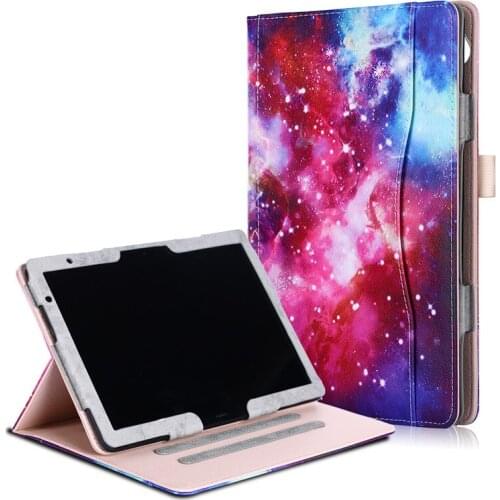 Case For Huawei mediapad M5 Lite 10 BAH2-W19/L09/W09 pu Leather Smart stand Cover for Huawei mediapad T5 10 W09 10.1 Tablet case