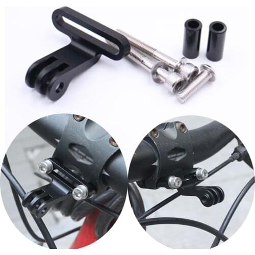 Bicycle Stem Holder Sports Bike Camera Mount Handlebar For Gopro Base Camera Holder Set Kit Center Distance of 31mm or Less