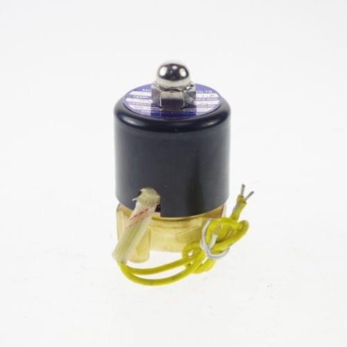 110VAC Methane Gas Fuel Propane 2 Ways NC Solenoid Valve 1/4" BSPP Connection CE