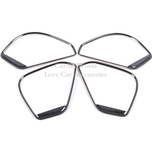 Stainless Steel For Changan CS35 Plus 2018 2019 2020 Door Speaker Ring Cover Interior Sound Horn Audio Trims Car Accessories