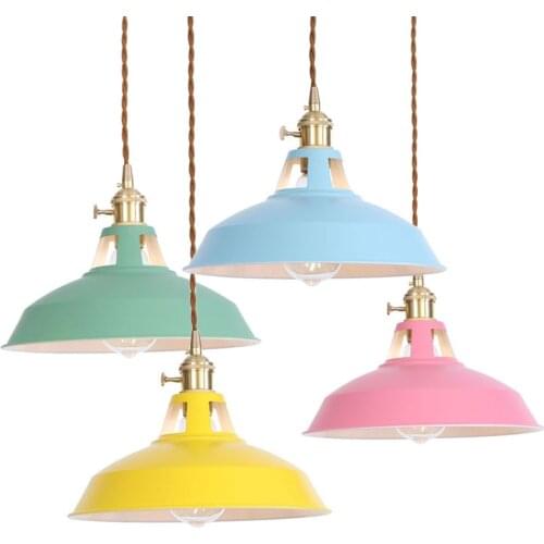 Loft Postmodern Decorative Kids Room Led Kitchen Lighting Pendant Lighting Lampe Design Vintage Adjustable Hanger Length Lamp