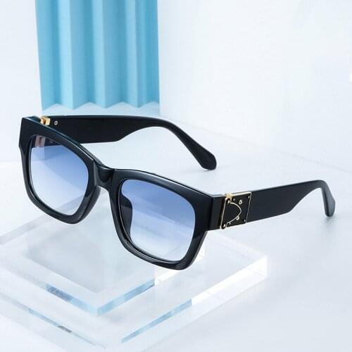 Fashion New 2020 Retro Square Sunglasses Women Popular Sun Glasses Men Black Frame UV400 Shades