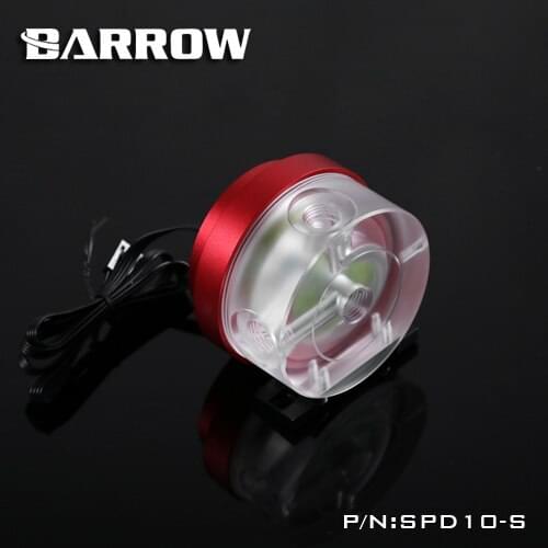 Barrow SPD10-S 10W PWM PC Water Cooling DDC Pump Maximum Flow 450L/H Maximum Lift 3 Meter MINI
