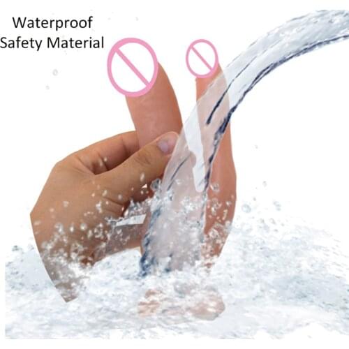 NNSX Double Dildos Female Masturbation Penetration Vagina for Anal Realistic Penis With Suction Cup Couples Sex Toys Consolador