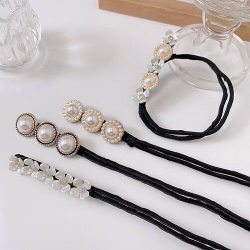 New Elegant Vintage Hair band For Woman Imitation Pearl Fashion Headband High Quality Hair Accessories Decorate Hair Device