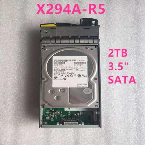 Almost New HDD For NetApp 2TB 3.5" SATA 6 Gb/s 64MB 7200RPM For Internal Hard Drive For Enterprise Class HDD For X294A-R5
