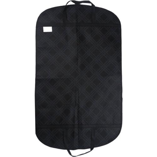 Dual-use Portable Clothes Storage Bag Wedding Mens Suit Dust Cover Thicken Non-woven Craft Travel Business Hanger Bag FL002