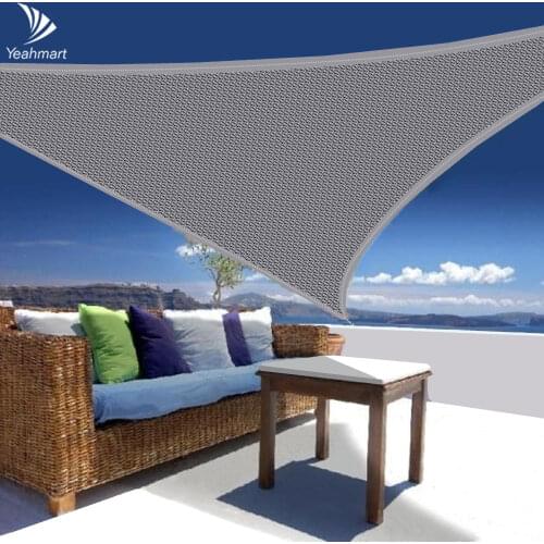 Outdoor Awnings 95%UV Block Sun Shelter Triangle HDPE Sunshade Protection Camping Canopy Garden Patio Pool Shade Sail