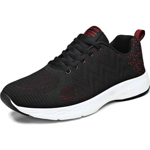 Ultralight Casual Black Classic Mens Sneakers Outdoor Non-Slip Comfy Walking Shoes Soft Breathable Male Shallow Running Trainer