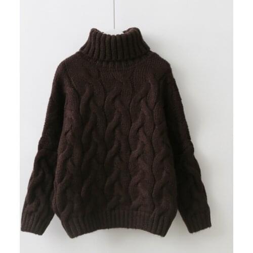 Womens Turtleneck Sweater Autumn Winter Solid Color Bat Sleeve Casual Short Sleeve Sweater A339