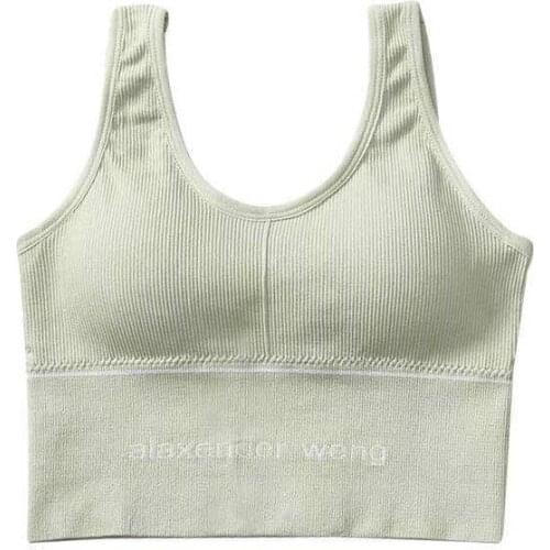Womens Underwear Base Exercise Gather Yoga Casual Tube Top Bra Vest
