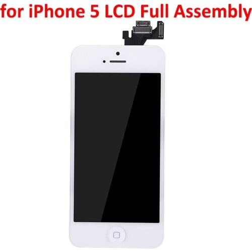 Aokin for iPhone 5 LCD Full Assembly LCD Display for iphone 5G Touch Screen Replacement Mobile Phone LCD Screens
