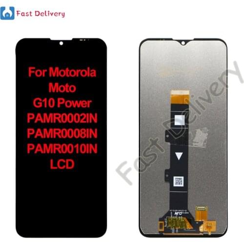 For Motorola Moto G10 Power PAMR0002IN PAMR0008IN PAMR0010IN LCD Display Touch Screen Digitizer Assembly Replacement Accessory