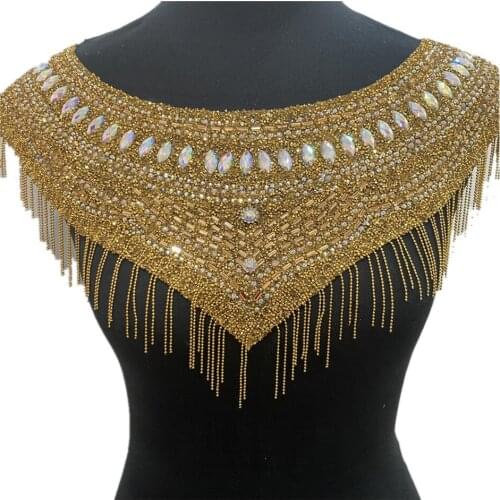 Gold and Silver Motif Rhinestones Embellishment Iron on DIY Patches Sewing Supplies Nigeria Craft