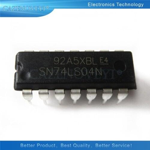 10pcs/lot SN74LS04N DIP14 SN74LS04 DIP 74LS04N 74LS04 DIP-14 HD74LS04P new and original IC In Stock