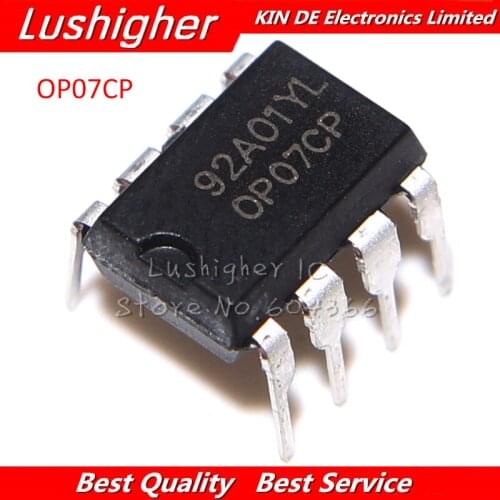 10pcs OP07CP DIP8 OP07 OP07C DIP New Original