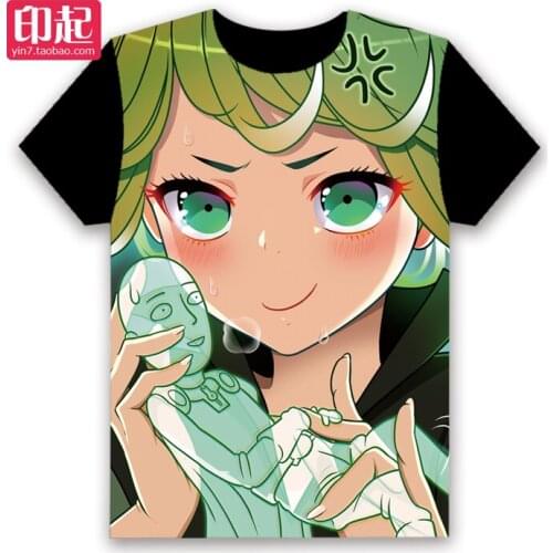 Anime ONE PUNCH-MAN Cosplay casual men and women Full-color cute T-shirt
