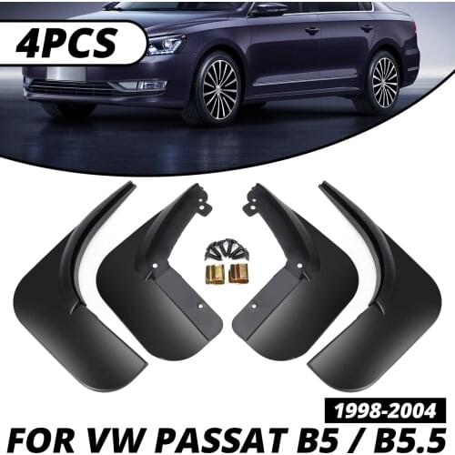 4x Car Fender Mud Flaps Guard Splash Flap Mudguards Exterior Parts for Volkswagen VW Passat B5 B5.5 1998-2004 2003 2002 2001