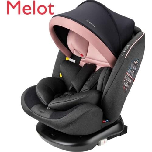Childrens Safety Seat Car 0-4-12 Years Old Baby Car 360 Degrees Rotating Seat