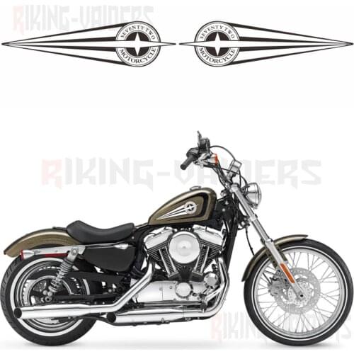 Cross Star Stickers Vinyl Sticker Decal For Harley Sportster XL1200V Seventy Two