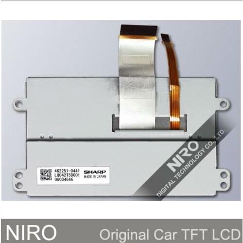 Niro DHL/EMS Shipping New Original Car Navigation LCD Display Screen LQ042T5DG01 LCD Panel For Car Auto Spare Parts