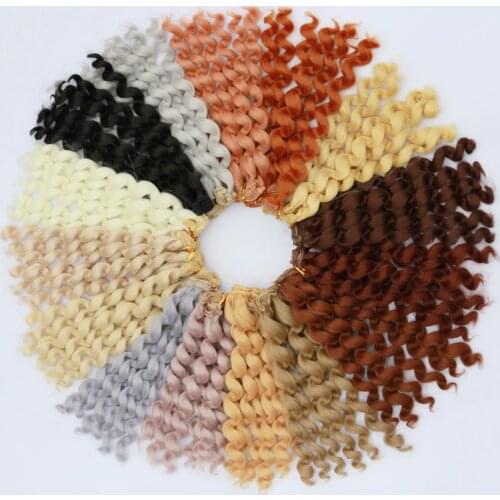 Msiredoll bjd wig Accessories 1piece 20*100CM doll hair for 1/3 1/4 1/6 1/12 Curly doll hair bjd wig diy Free shipping