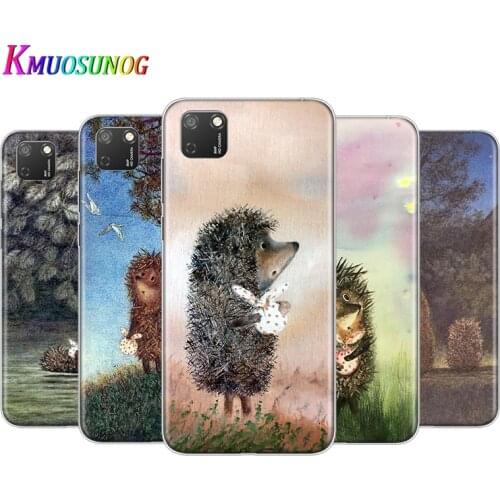 Transparent Cover Hedgehog in the Fog For Honor 9 9S 9A 9C 9X 9N 9i V9 10 10i 10X X10 Lite Pro Shockproof Phone Case