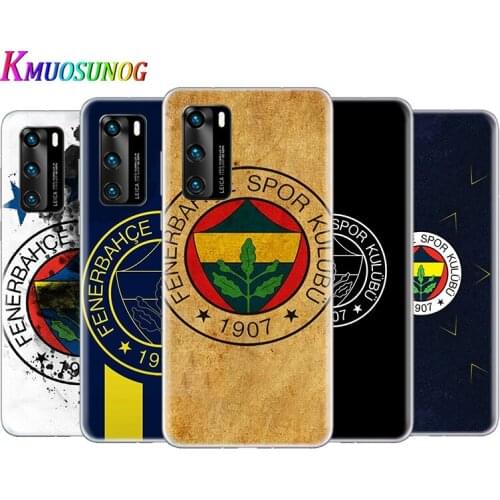 Transparent Cover Turkey Fenerbahce Football For Huawei P40 Lite E P30 P20 P10 P9 P8 Pro Plus Lite mini 2019 Phone Case