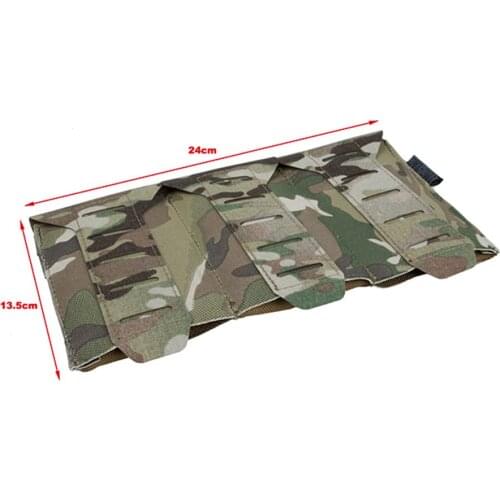TMC Tactical New Style Vest Accessory Pouch M4 Triple Bag Pocket Airsoft Hunting Paintball Equipment Clip TMC3599-MC/RG