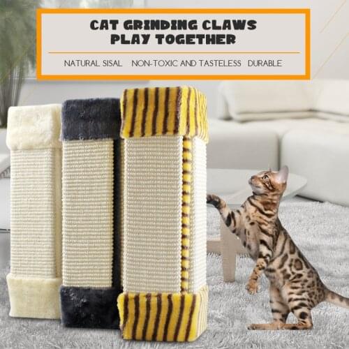 Sisal Corner Cat Scratching Board Wear-resistant and Bite-resistant Protective Furniture Can Be Wall-mounted Cat Pet ToySupplies