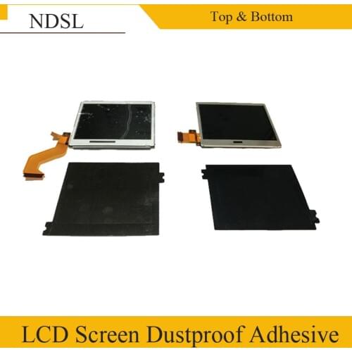 NDSLite Top & Bottom LCD Screen Dustproof Adhesive For Nintend DS Lite Console Test Before Shipping