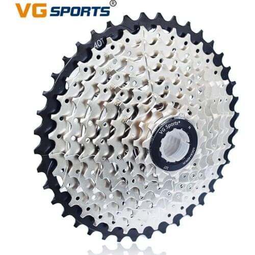 VG Sports MTB 9 Speed 11-40T Cassette Bicycle Freewheel Sprocket 9S Velocidade 40T More Wearable Mountain Bike Freewheel
