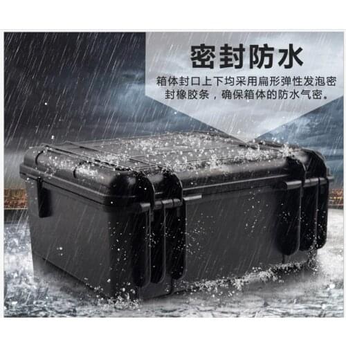 Waterproof tool case toolbox protective Camera Case Instrument box suitcase Impact resistant with pre-cut foam 310x258x137MM