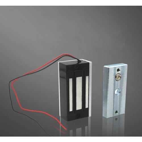 Cabinet Lock Drawer lock Electromagnetic Lock Electric Magnetic Lock 12V DC 60Kg Holding Force For Access Control