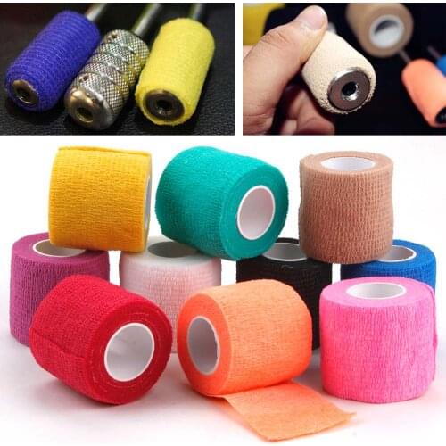 1/6/10/20PCS Bandage Tape Tattoo Self-adhesive Disposable Non-wove Elastic Bandage Vaseline Tattoo Accesories Permanent Makeup