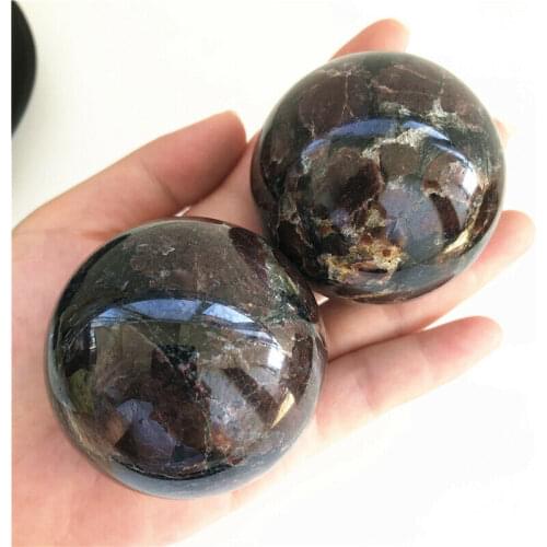 1pc Natural Garnet Ball Crystal Stone Sphere Balls Quartz Healing Collection Gifts Natural Quartz Crystal Sphere Ball