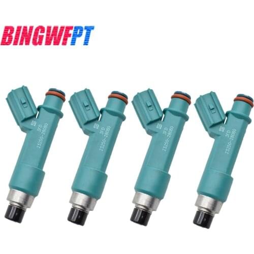 4pcs/lot Fuel Injectors 23250-28080 23209-28080 For Toyota Camry Corolla Highlander Matrix RAV4 Solara Scion TC XB