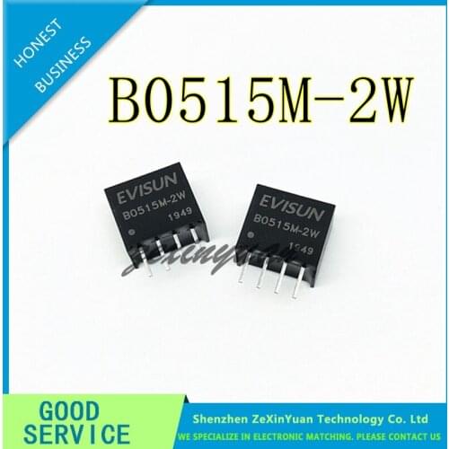 5PCS/LOT B0515M-2W SIP-4 DC / DC isolated power module 5V to 15V 2W module power supply