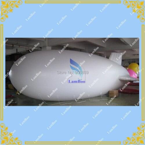 8m/26ft Inflatable Advertising Zeppelin / Blimp / Airship for Different Events by DHL Fast Shipping