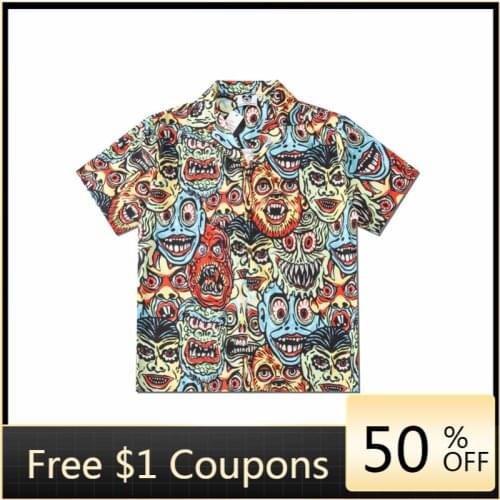AreMoMuWha Men's Beach (Hawaiian) Shirts