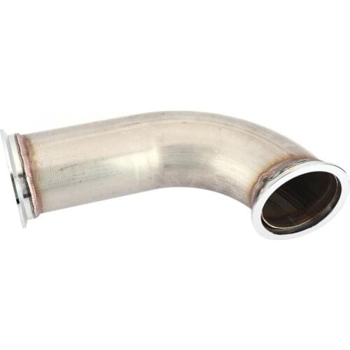 Auto Parts Universal 3inch 90 V-Band with Clamp Pipe Short Leg Stainless Steel Downpipe araba aksesuar