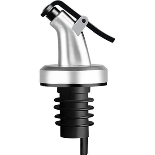 5pc Oil Bottle Stopper Vinegar Bottles ABS Lock Plug Liquor Dispenser Seal Food Grade Nozzle Sprayer for Baby Kids Food Storage