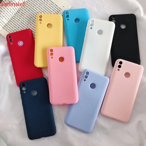 For huawei p30 P40 candy color silicone phone case for huawei p30 pro p20 lite 2019 P40 matte soft tpu back cover