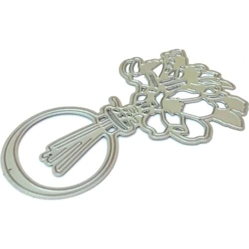 Flowers Metal Cutting Dies Stencil DIY Scrapbooking Album Paper Card Template Mold Embossing Decoration