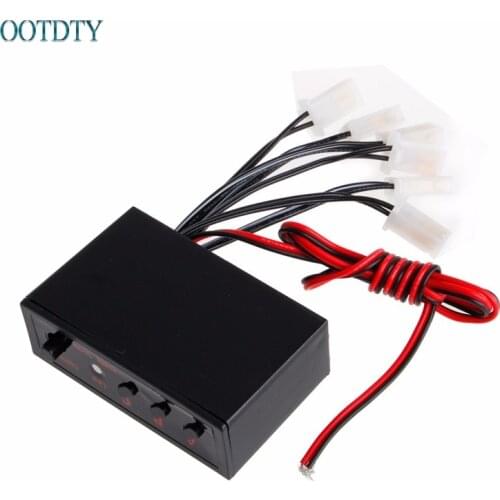 Hot Selling 6 Ways LED Car Strobe Flash Light Lamp Emergency Flashing Controller Box DC 12V AUG31